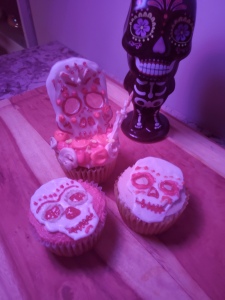 Dia de los Muertos cupcakes